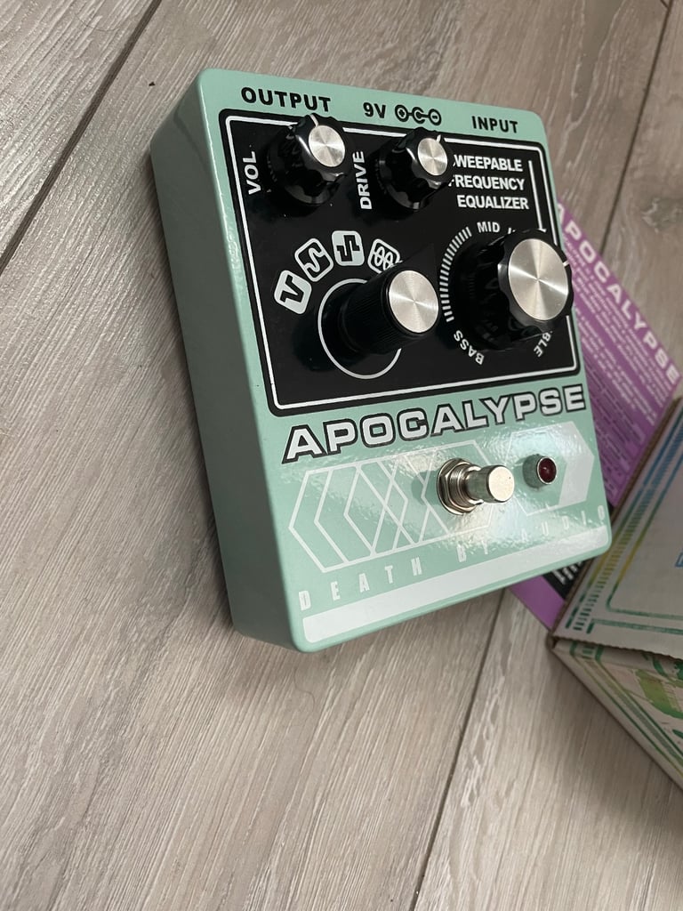 Death By Audio Apocalypse Overdrive/Distortion/Fuzz Pedal