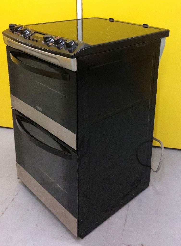 Zanussi 55cm Double Oven Electric Cooker