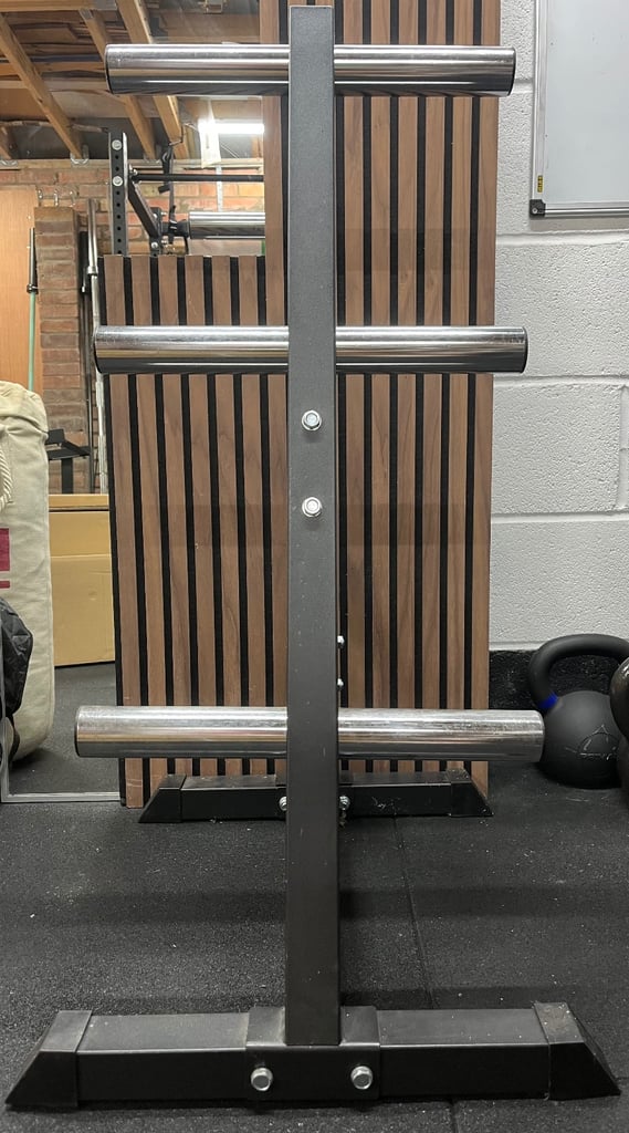 Weight plate storage