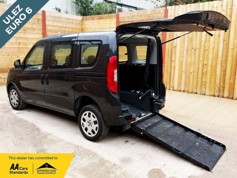 2018 Fiat Doblo Wheelchair Accessible Disabled Access Vehicle WAV MPV Diesel Manual