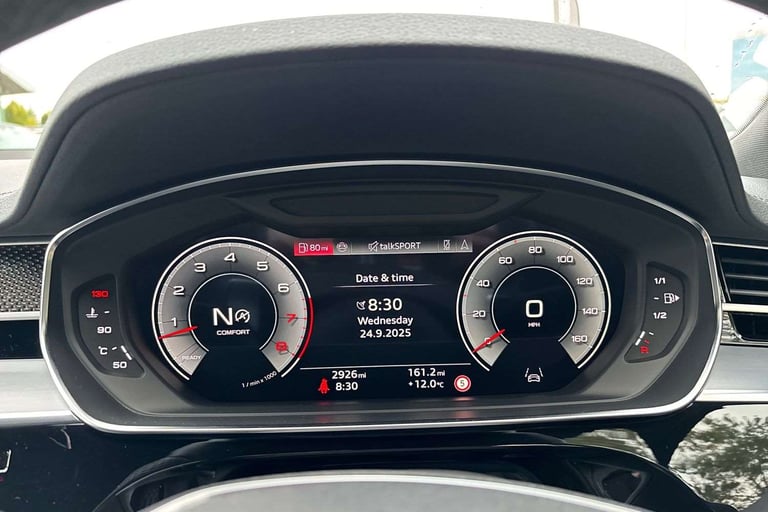 2025 Audi A8 55 TFSI Quattro Black Edition 4dr Tiptronic [Tech] Saloon Petrol Automatic