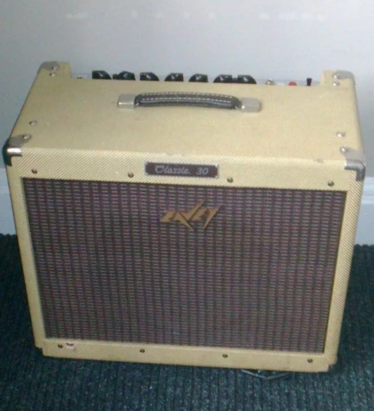 Peavey classic 30 1 x 12 tweed amp - made in USA - all valve