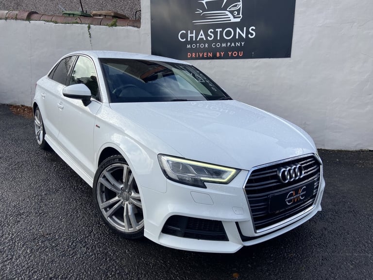 image for AUDI A3 1.5 TFSI CoD S line White Auto Petrol 2018