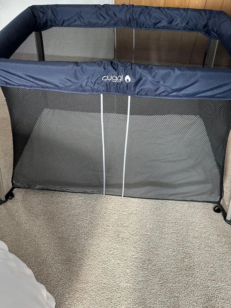 Cuggl deluxe travel cot mattress cheap