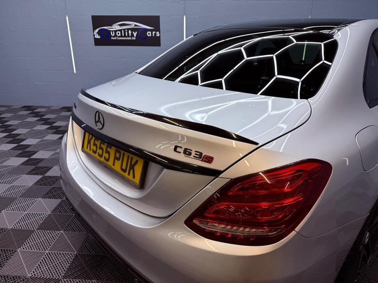 2017 Mercedes-Benz C-Class 4.0 C63 V8 BiTurbo AMG S (Premium) SpdS MCT Euro 6 (s/s) 4dr SALOON Pe...