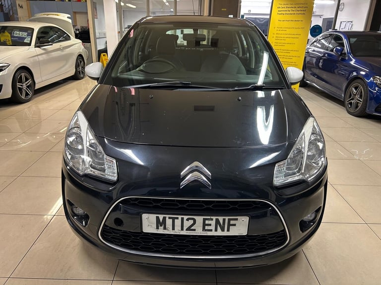 2012 Citroen C3 1.4i Black 5dr HATCHBACK PETROL Manual