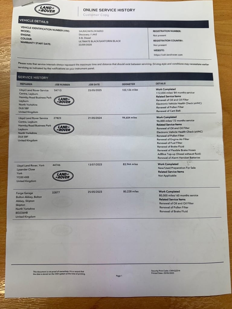 2020 Land Rover Discovery 3.0 SD V6 SE SUV 5dr Diesel Auto 4WD Euro 6 (s/s) (306 ps) ESTATE Diese...