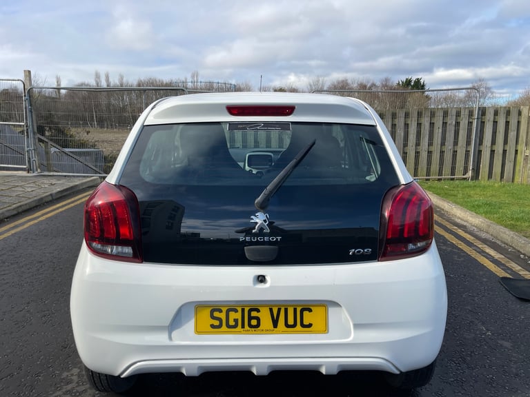 Peugeot, 108, Hatchback, 2016, Manual, 1.0 5dr 