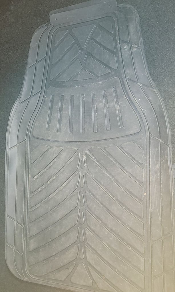image for Used Car Mats, Full Set Rubber Car Mats