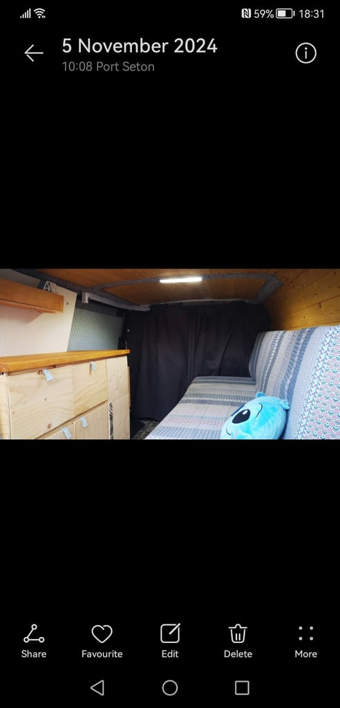 Ford, TRANSIT CONNECT, mini camper. 