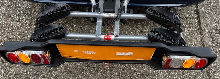 Witter zx200 two 2 bike tow bar towbar bike rack cycle carrier tilting Thule