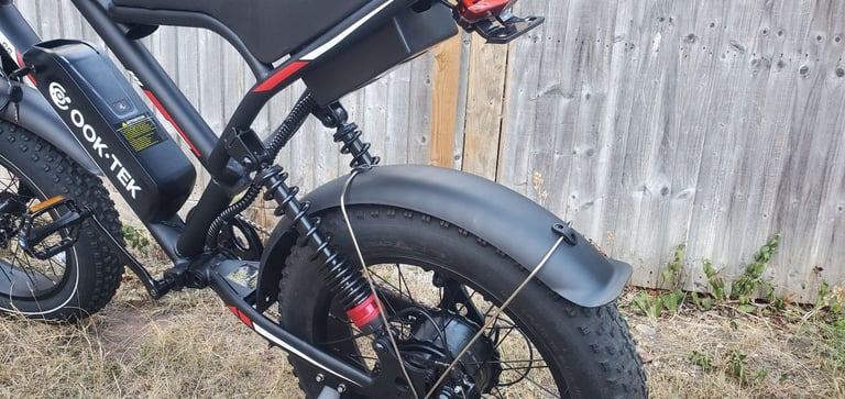 Beautiful Electric bike full suspensions,  super fast,  1000w, 17.5ah battery,  brand new 