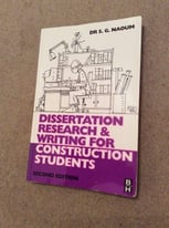 OU/Degree Dissertation Research Writing for Construction Students 