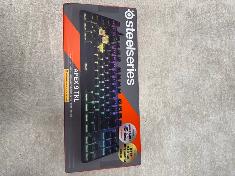 Apex 9 TKL - Mechanical Gaming Keyboard – Optical Switches