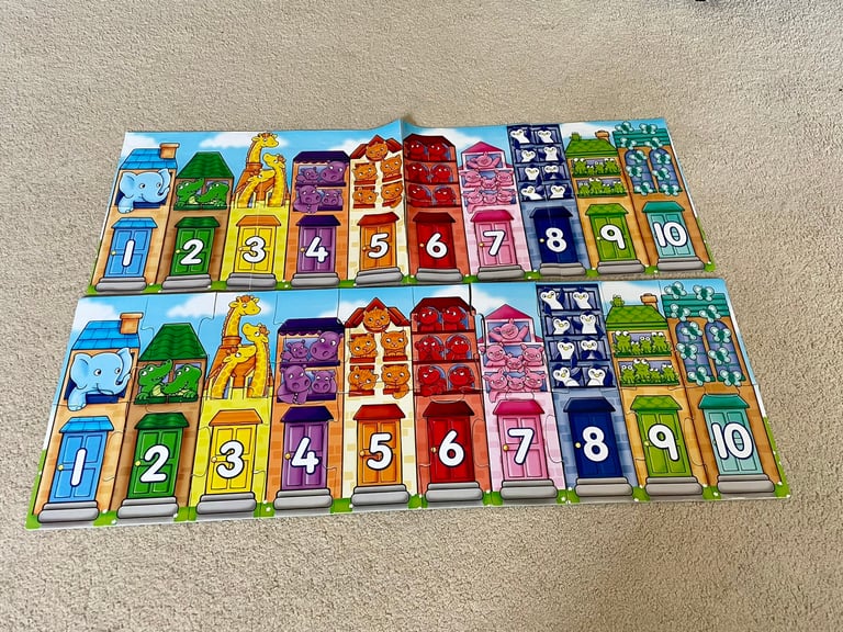 Oxford Toys “Number Street” jigsaw puzzle