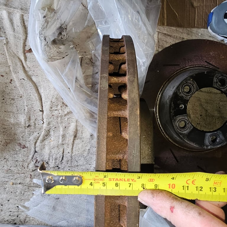 Porsche panamera 2011 diesel brake discs