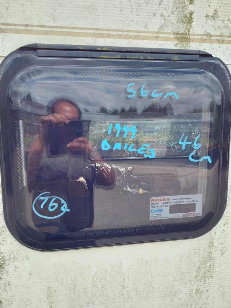 Bailey caravan kitchen window 