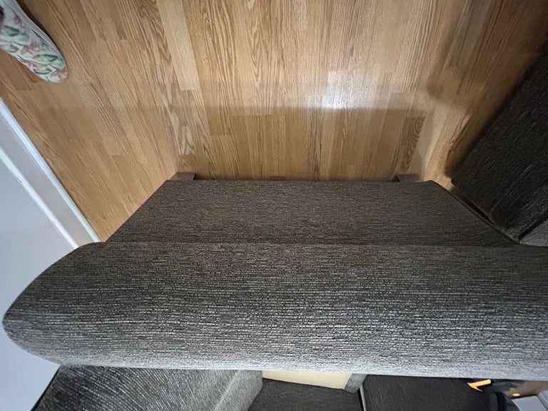 Free to a good home - Ex Arthur Llewellyn Sofa & Foot stool