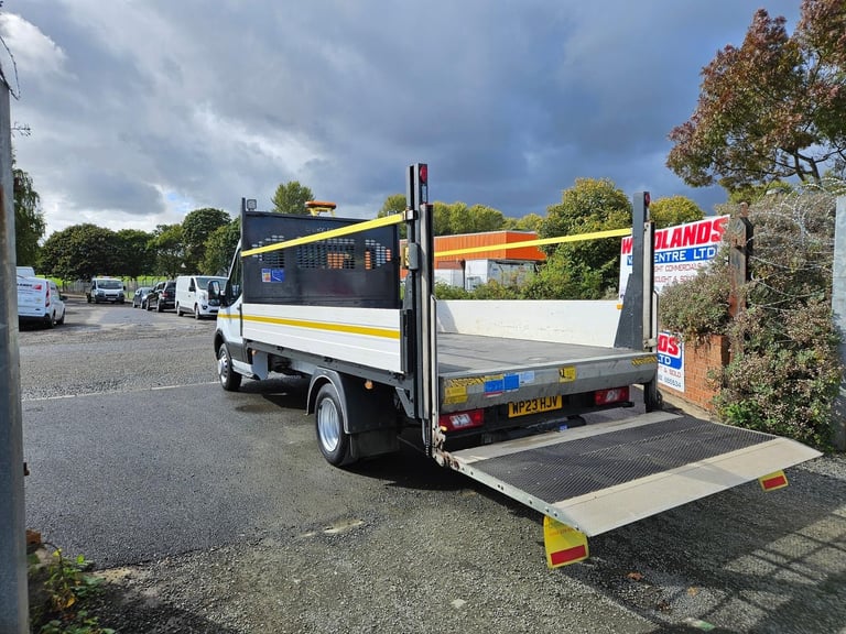 2023 ON 23 PLATE FORD TRANSIT 350 LEADER TDCI RWD LWB DROPSIDE PICK UP ULEZ FREE