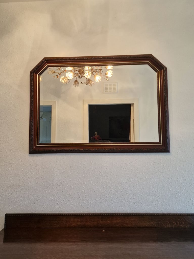 Sideboard and mirror 