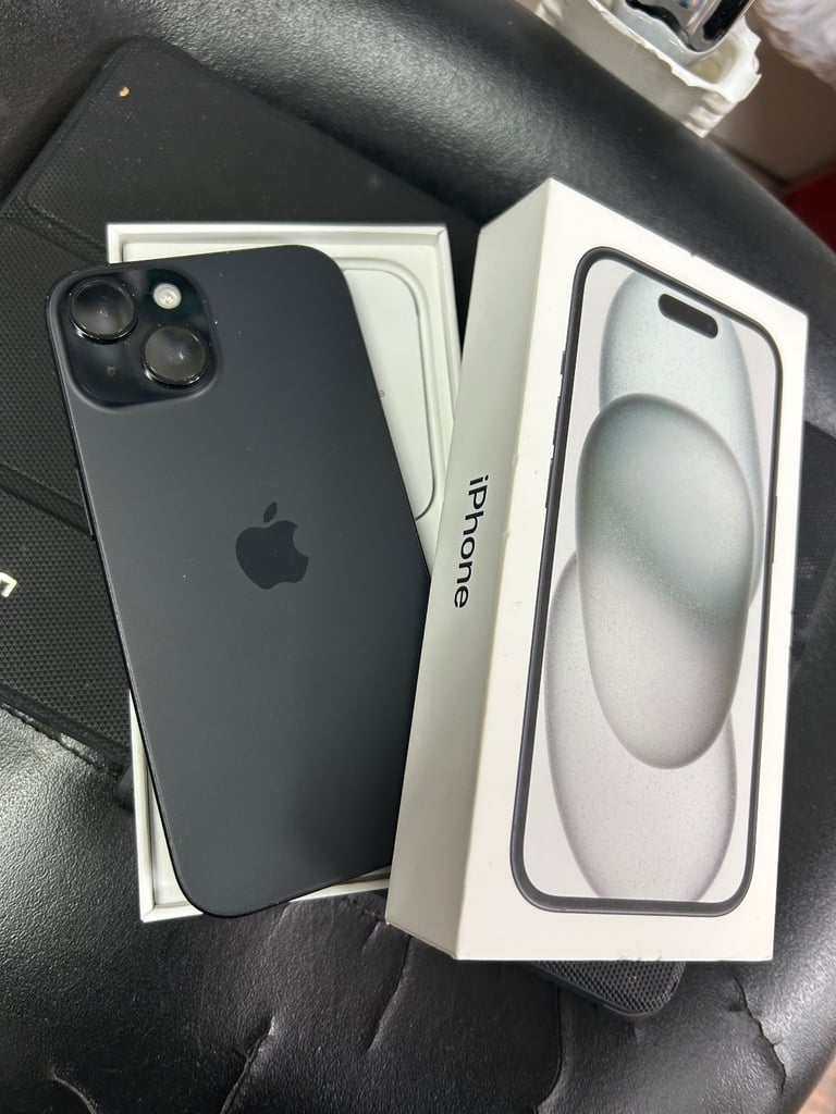 iPhone 15 128GB black , unlocked 