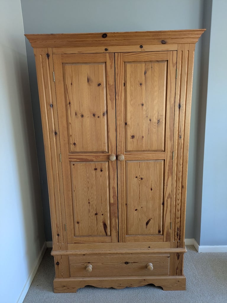 Pine wardrobe