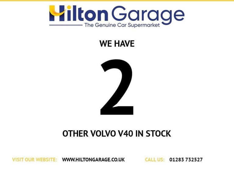 2015 Volvo V40 2.0 D2 R-Design Lux Nav Hatchback 5dr Diesel Manual Euro 6 (s/s) (120 ps) - HATCHB...