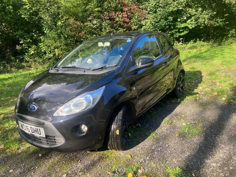 Ford KA 1.2 Hatchback, zetec BLACK edn. 2016 long mot, cheap insurance top spec
