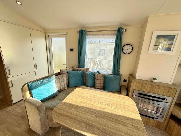 Two bed static caravan for sale at Seaview Gorran Haven Holiday Park, Cornwall - by the sea PL26 6LL