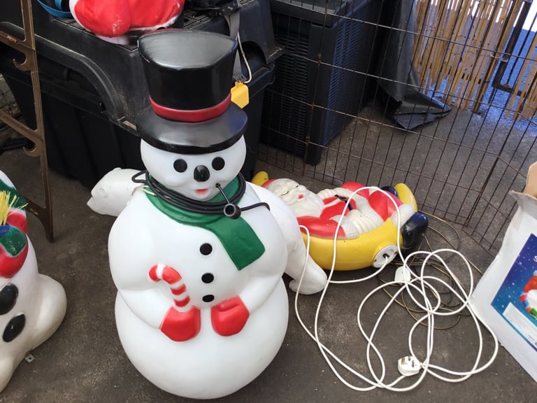 Vintage General Foam snowman