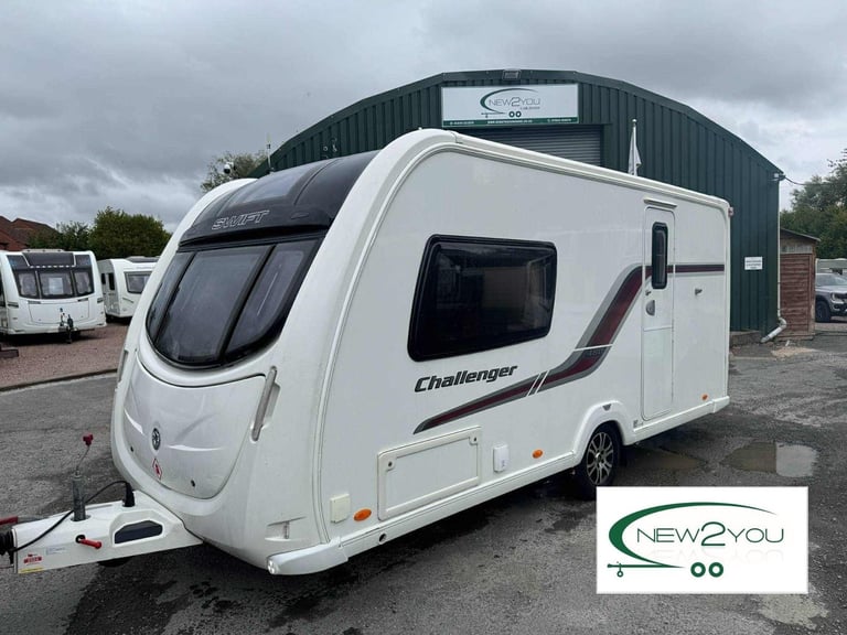 image for 2011 Swift Challenger 480 2 Berth Caravan + Motor Mover - STOCK NO E180