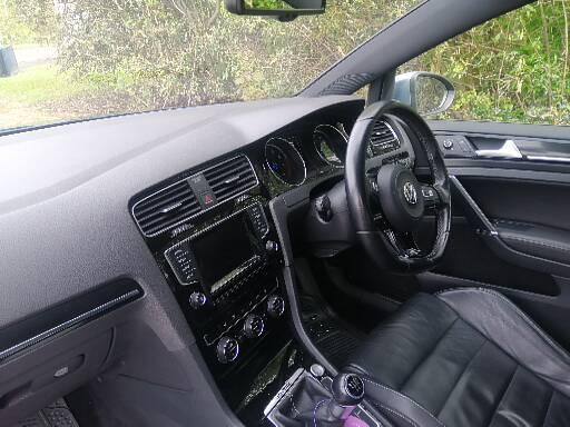 **GOLF R 2.0TSI 4MOTION 3 DOOR MANUAL LEATHER FSH** CHEAP TAX