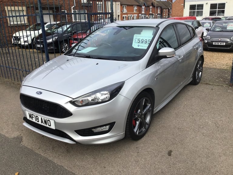 2018 Ford Focus 1.0 EcoBoost 140 ST-Line X 5dr HATCHBACK Petrol Manual
