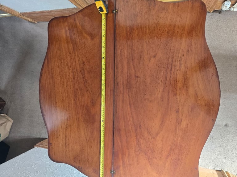 Victorian fold out card table