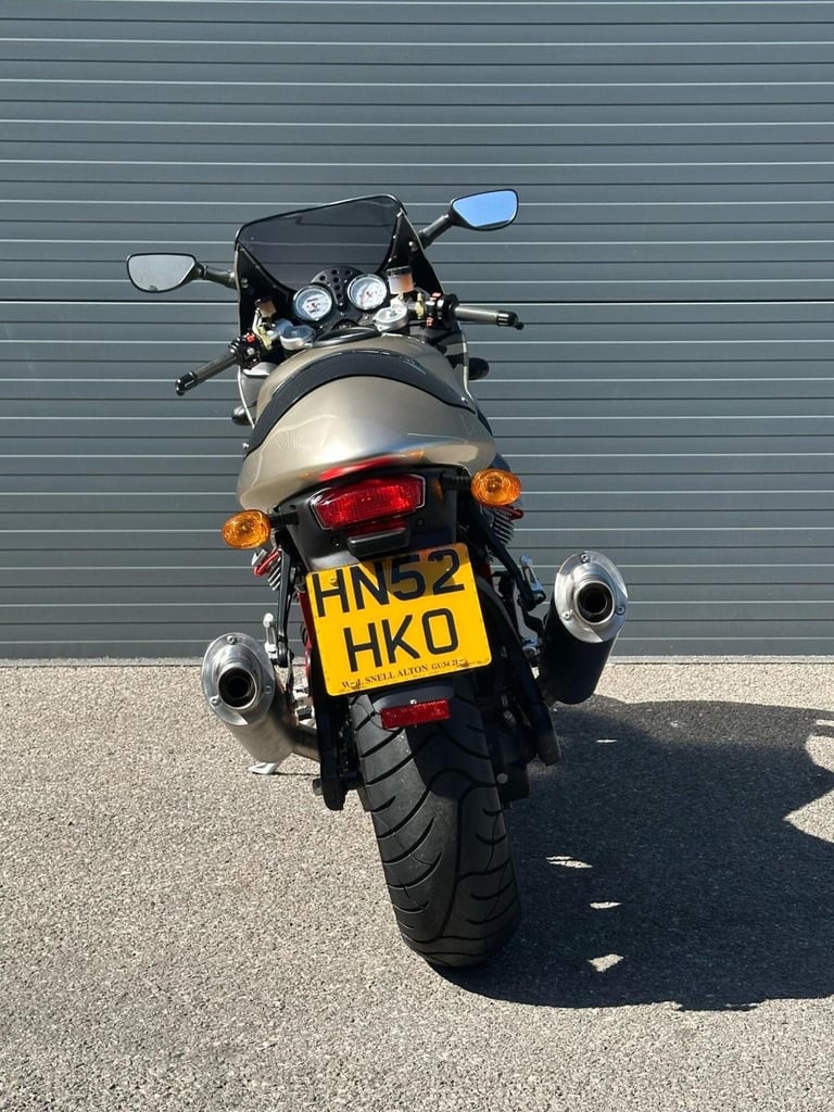 MOTO GUZZI LE MANS SPORT ROSSO CORSA 2002 Petrol Manual in Silver