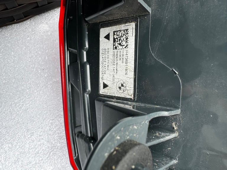 Set Rear lights genuine f30