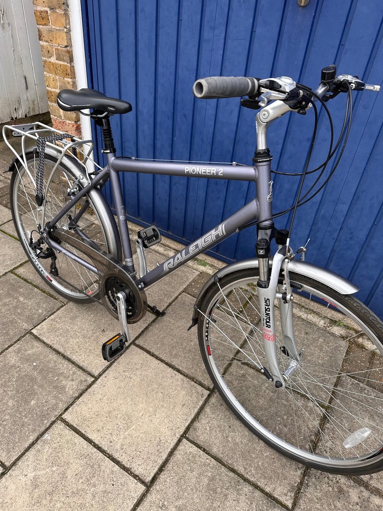 Raleigh Bicycle with Front Suspension 