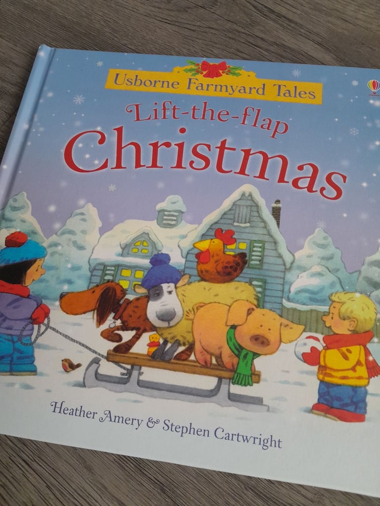 Children's Christmas books x5 Peppa Pig Farmyard Tales Santa Claus