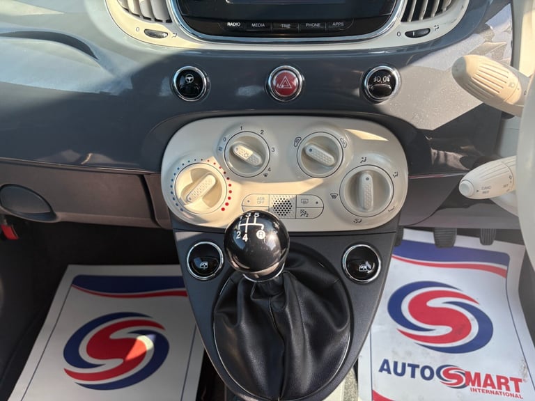 2017 Fiat 500 1.2 Lounge 3dr HATCHBACK Petrol Manual