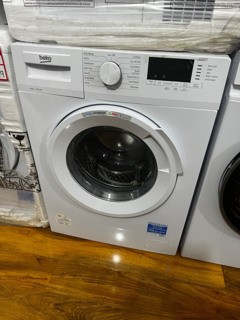 🤩SALE WEEK🤩RRP £299!! New Beko 8kg 1400 Spin Washing Machine - White 