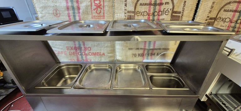Countertop Display Dry Bain Marie 114cm wide