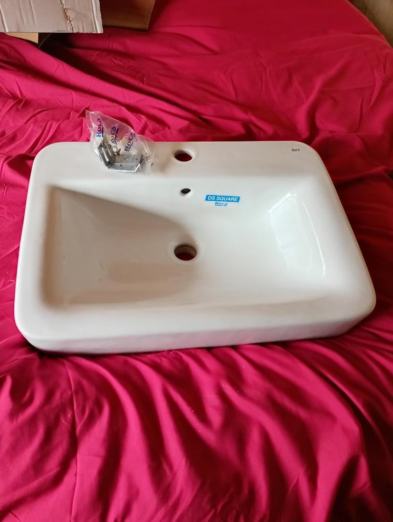 Roca DS Square bathroom sink - New in box