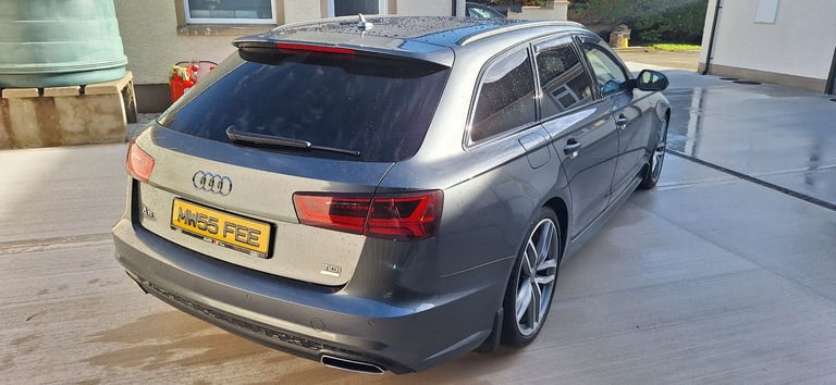 Audi A6 S-Line Black Edition 2.0 TDI (RS6 interior)