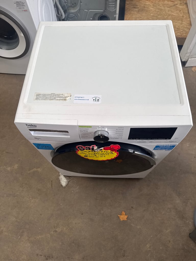 Beko washer dryer