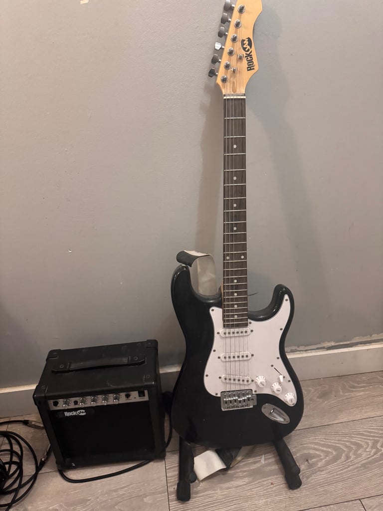 RockJam Electric Guitar & Amplifier set 