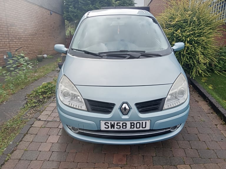 CHEAPEST LOW MILEAGE 7 SEATER MPV IN SCOTLAND GRAND SCENIC ULEZ COMPLIANT MOT AUG 26 