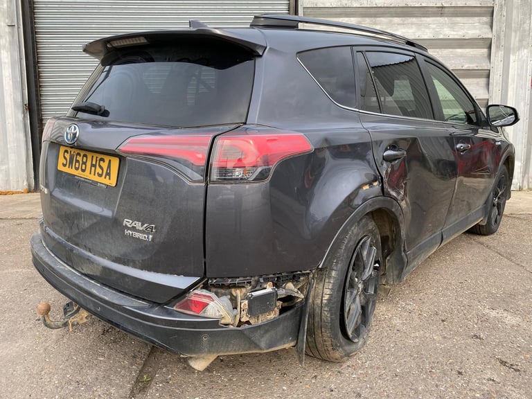 2019 68 REG TOYOTA RAV4 AUTO EXCEL VVT HYBRID DAMAGED REPAIRABLE SALVAGE