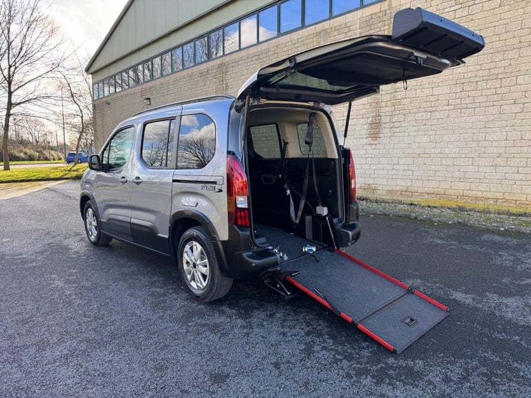 1.5 BlueHDi Peugeot Rifter Horizon Wheelchair Accessible Vehicle, WAV 