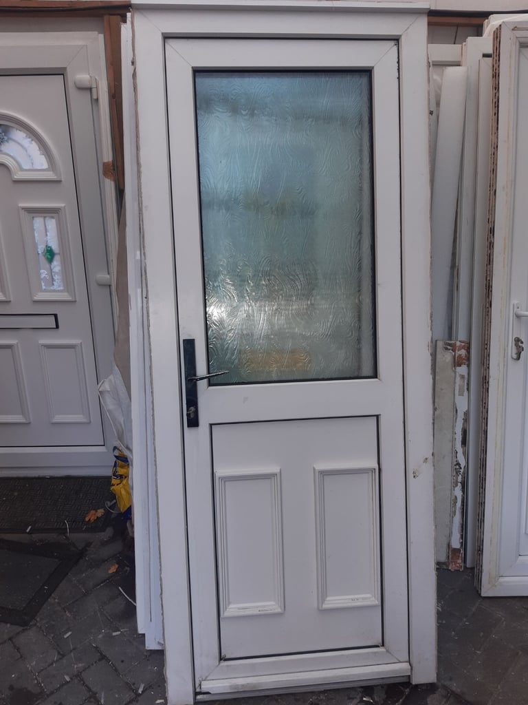 Pvc bak door very vlean