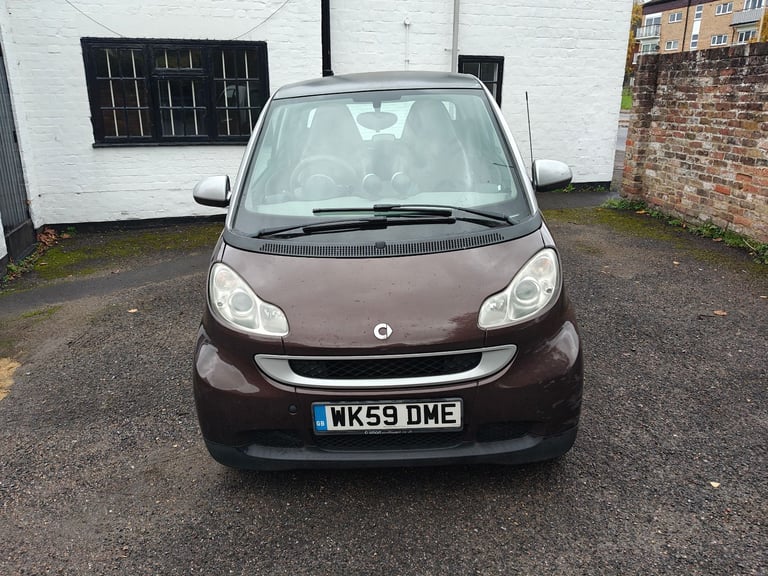 Smart ForTwo Coupe, Auto, 2009, MOT Feb 2026, low mileage, 3 previous owners, heated seats, air con